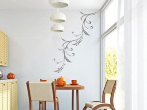 מדבקת קיר | צמח פינתי