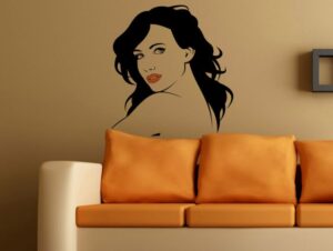 מדבקת קיר | מבט נועז