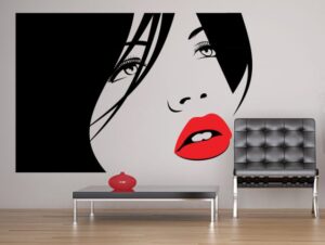 מדבקת קיר | מבט לשמיים