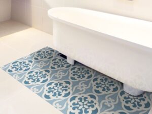 מדבקות רצפה | קישוטי תכלת