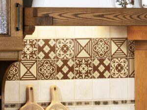 מדבקות אריחים | שוקולד בננה