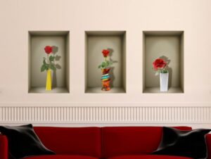 מדבקות נישה | וורדים באגרטל