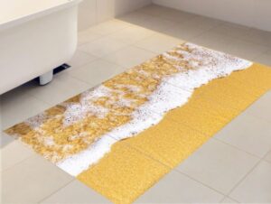 מדבקות לרצפה | חוף ים