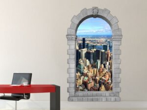 אשליית תלת מימד שער לניו יורק