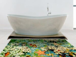 מדבקות רצפה | קרקעית האוקיינוס