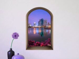 חלון נישתי לעיר לילית