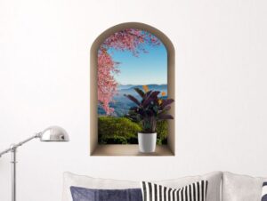 חלון נישתי לנוף הררי