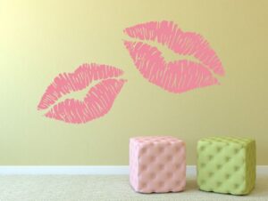 מדבקת קיר | נשיקות