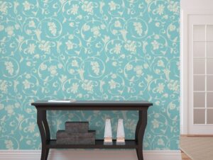 טפט צמחים מסתלסלים