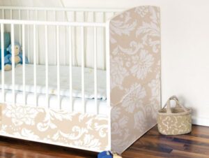 מדבקה לרהיטים עיטור פרחים עדין