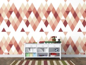 טפט מעויינים אדומים