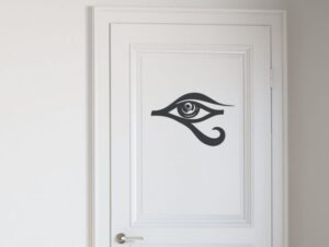 מדבקה לדלת | עין מצרית