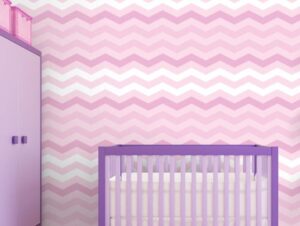 טפט זיגזגים ורודים