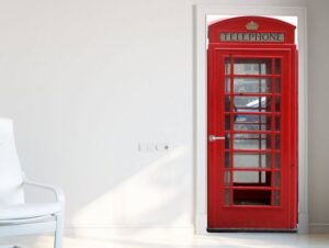 טפט לדלת טלפון אנגלי