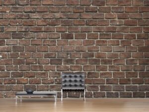 טפט בריקים חומים