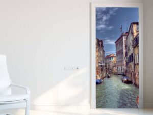 טפט לדלת עיצוב ונציה