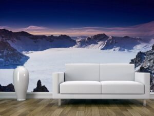 מדבקת טפט | הרים מושלגים