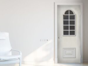 מדבקה לדלת מעוצבת קלאסית