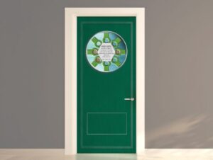 מדבקה לדלת ברכת הבית