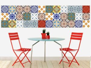 טפט אריחים מרוקאיים מעוצבים
