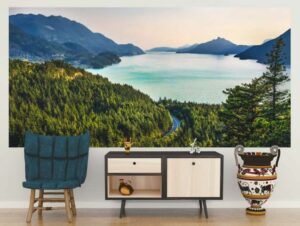 מדבקת טפט | נוף הררי