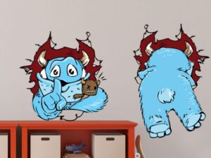 מדבקת קיר | שד חמוד