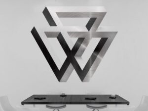 משולשים בלתי אפשרי אשלייה אופטית