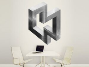 מדבקת קיר | צורה לא הגיונית