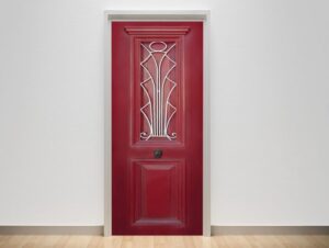 מדבקה לדלת יוון אדום