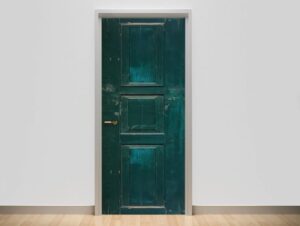 מדבקה לדלת סגנון ישן