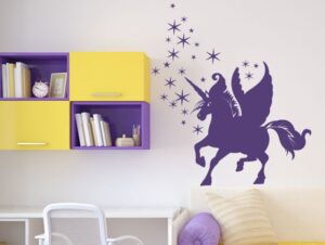 מדבקת חד קרן מנצנץ