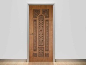 טפט לדלת מעוטר