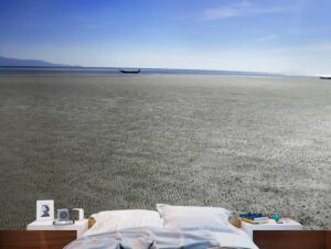 טפט של ים מתרחק