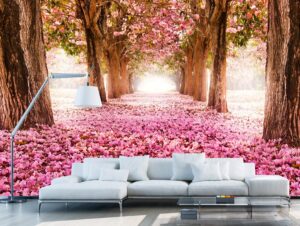 טפט קיר תלת מימד - רומנטי