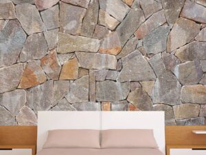 טפט קיר - אבני נחושת
