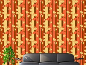 טפט קיר רטרו חמים