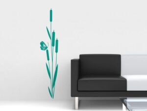 מדבקת קיר | קנה סוף