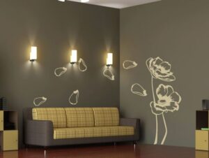 מדבקת קיר | לעוף ברוח