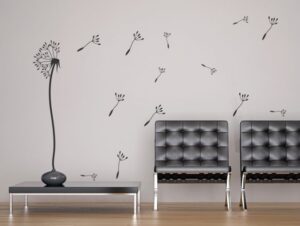 מדבקת קיר | פרח סבא