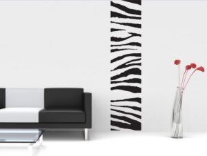מדבקת קיר | באנר זברה