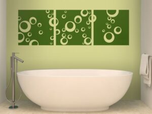 מדבקת קיר | בועות