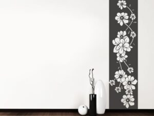 מדבקת קיר | פרחי פעמונית