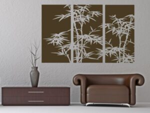 מדבקת קיר | עץ בנגטיב