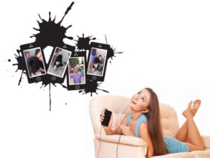 מדבקת קיר | אייפון