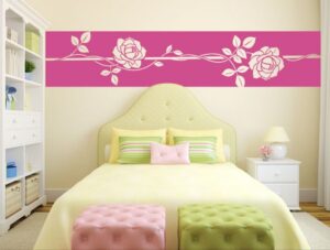 מדבקת באנר |  ורדים