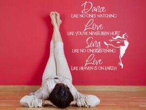 מדבקת קיר | תרקוד