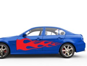 מדבקת טרבל לרכב