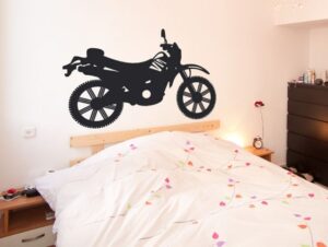 מדבקת קיר | אופנוע