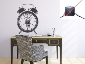 מדבקת שעון | שעון לחוץ