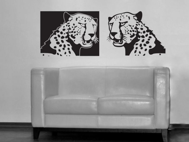 מדבקת קיר | מבט נועז